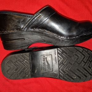 Dansko Leather Clogs size 38